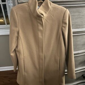 Chic Tan Wool Coat